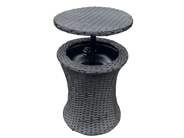 Bijzettafel ijsemmer wicker 2 stuks - afbeelding 1 van  2