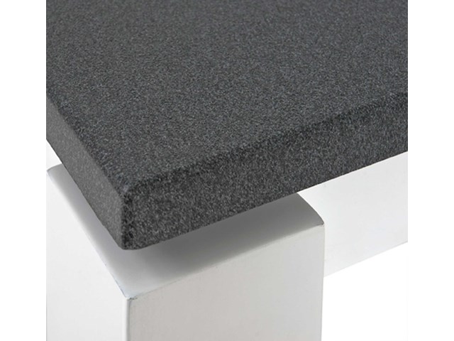 Bijzettafel marius 40x40cm, 1 lade - wit/antraciet - afbeelding 2 van  3