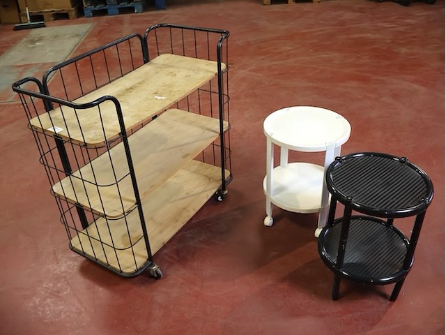 Bijzettafel modern (x3) - afbeelding 1 van  4