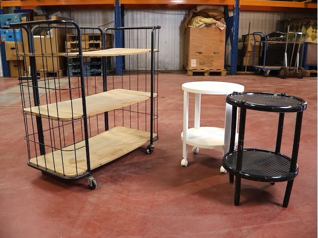 Bijzettafel modern (x3) - afbeelding 2 van  4