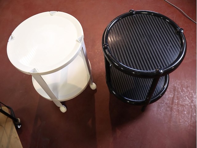 Bijzettafel modern (x3) - afbeelding 4 van  4