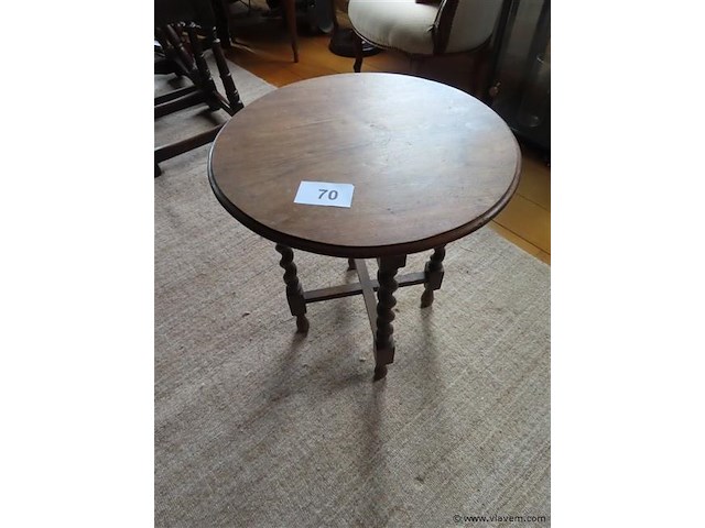 Bijzettafel rond - afbeelding 1 van  3