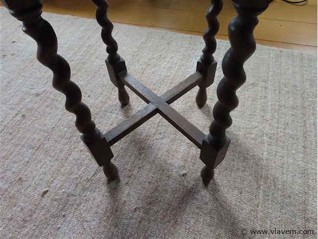 Bijzettafel rond - afbeelding 2 van  3