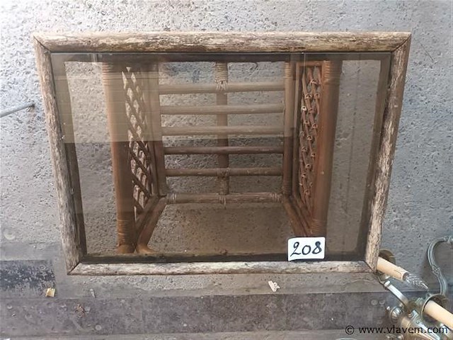 Bijzettafel rotan - afbeelding 3 van  3