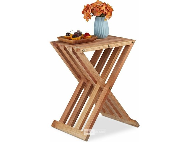 Bijzettafel walnotenhout - afbeelding 1 van  6