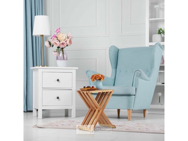 Bijzettafel walnotenhout - afbeelding 2 van  6