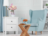 Bijzettafel walnotenhout - afbeelding 2 van  6