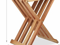 Bijzettafel walnotenhout - afbeelding 3 van  6