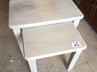 Bijzettafels. 2 stuks - afbeelding 1 van  3