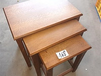 Bijzettafels. 3 stuks - afbeelding 1 van  3