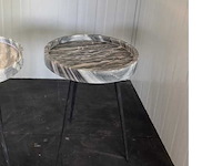 Bijzettafels zuiver - (1 stuk) - afbeelding 1 van  1