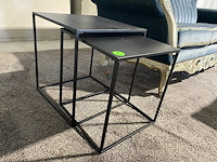 Bijzettafels zwart (2st) - afbeelding 2 van  5