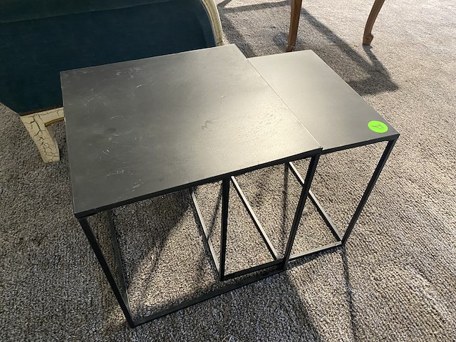 Bijzettafels zwart (2st) - afbeelding 5 van  5