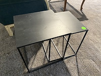 Bijzettafels zwart (2st) - afbeelding 5 van  5
