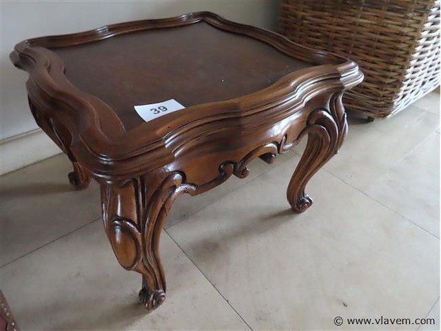 Bijzettafeltje barok stijl - afbeelding 1 van  3