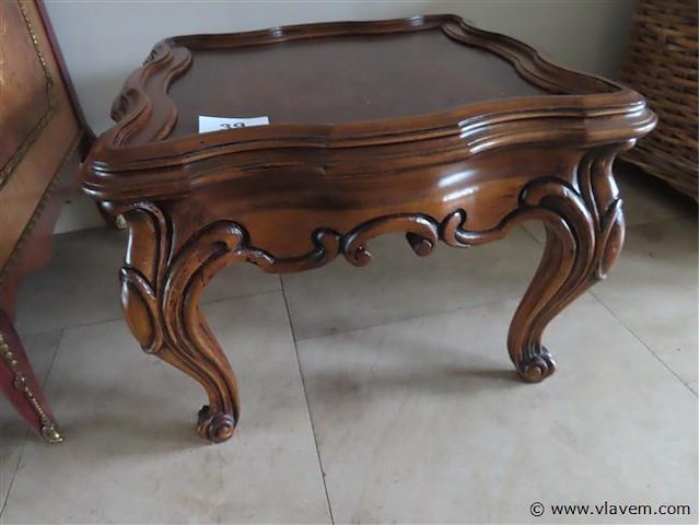 Bijzettafeltje barok stijl - afbeelding 3 van  3