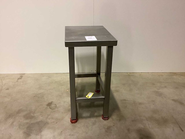 Bijzettafeltje rvs werktafel - afbeelding 1 van  4