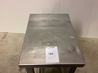 Bijzettafeltje rvs werktafel - afbeelding 4 van  4