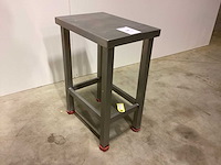 Bijzettafeltje rvs werktafel - afbeelding 3 van  4