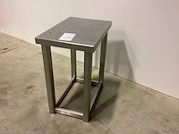 Bijzettafeltje rvs werktafel - afbeelding 2 van  4