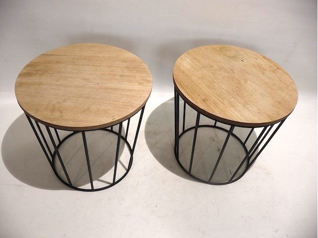 Bijzettafeltje (x2) - afbeelding 2 van  2