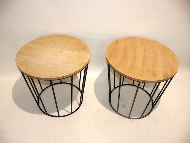 Bijzettafeltje (x2) - afbeelding 2 van  2