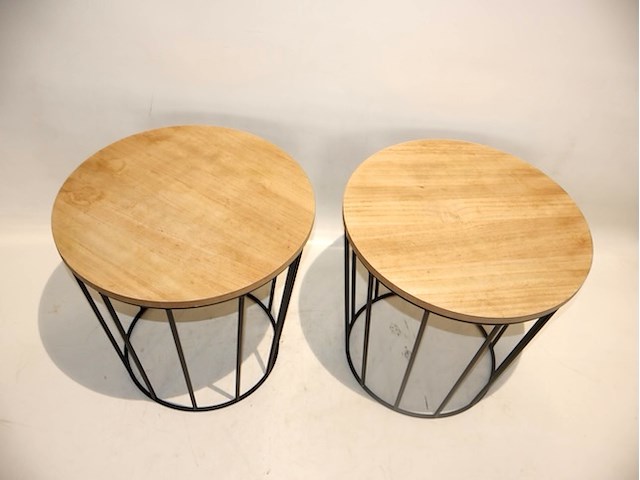 Bijzettafeltje (x2) - afbeelding 2 van  2