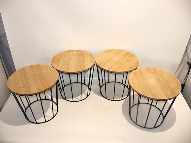 Bijzettafeltje (x4) - afbeelding 2 van  2