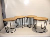 Bijzettafeltje (x4) - afbeelding 1 van  2