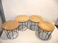 Bijzettafeltje (x4) - afbeelding 2 van  2