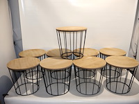 Bijzettafeltje (x9) - afbeelding 1 van  2