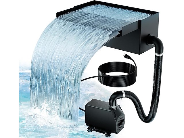 Biling vijver waterval bladenset - afbeelding 1 van  4