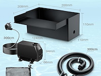 Biling vijver waterval bladenset - afbeelding 2 van  4