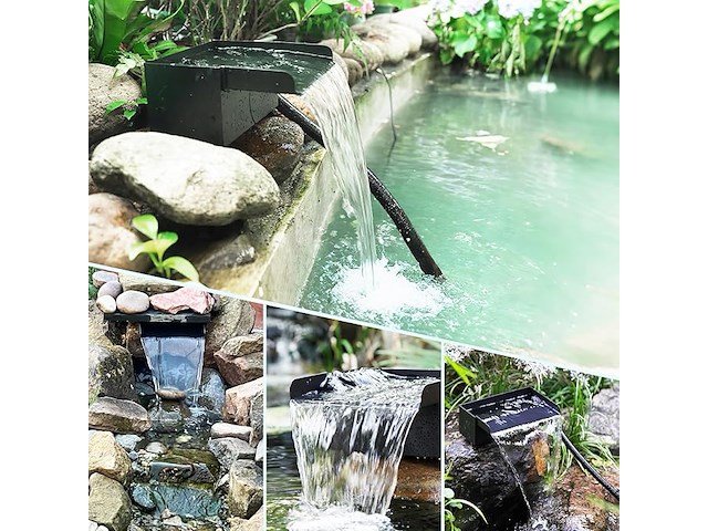 Biling vijver waterval bladenset - afbeelding 4 van  4