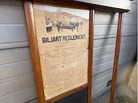 Biljart houder vintage - afbeelding 3 van  3
