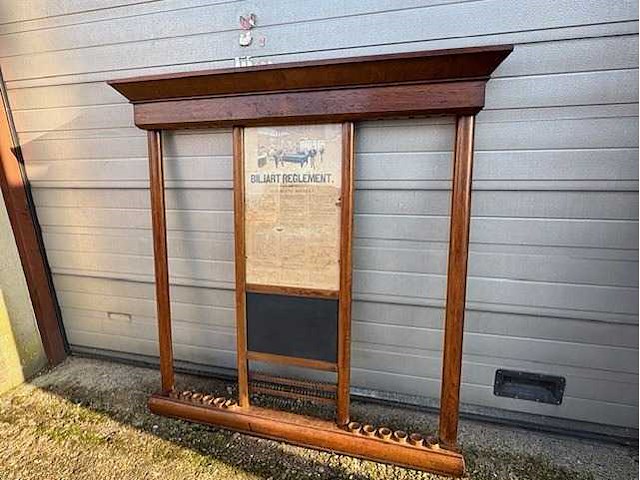 Biljart houder vintage - afbeelding 2 van  4