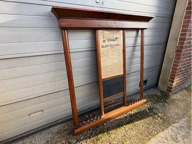 Biljart houder vintage - afbeelding 3 van  4