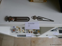 Biljethouders waarvan 1 verzilverd - afbeelding 1 van  1