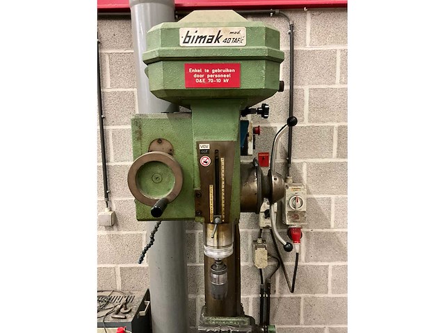 Bimak 40 taf/c boor-freesmachine - afbeelding 8 van  11