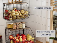 Bimiti hangende fruitmand (2 stuks) - afbeelding 3 van  4