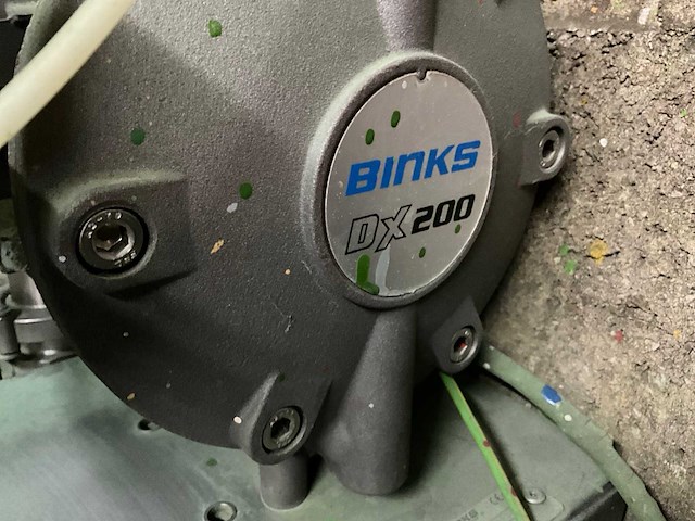 Binks ds200 verfspuit - afbeelding 6 van  10