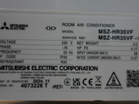 Binnen airconditioning unit mitsubishi electric - afbeelding 3 van  4