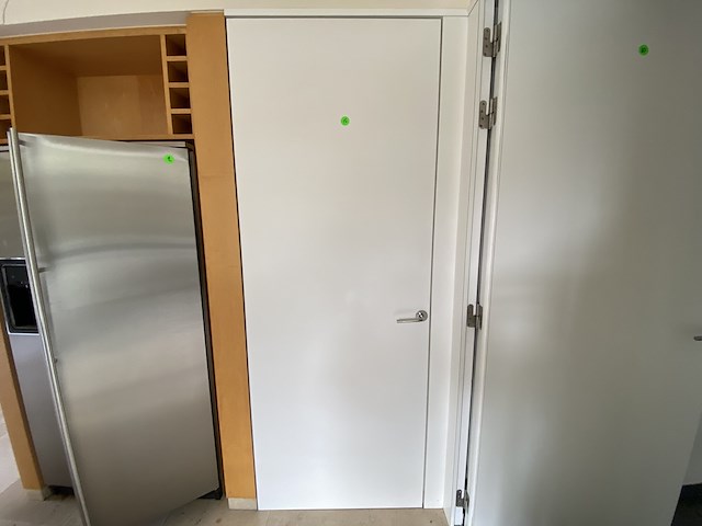 Binnendeur (koelcel keuken) - afbeelding 1 van  1