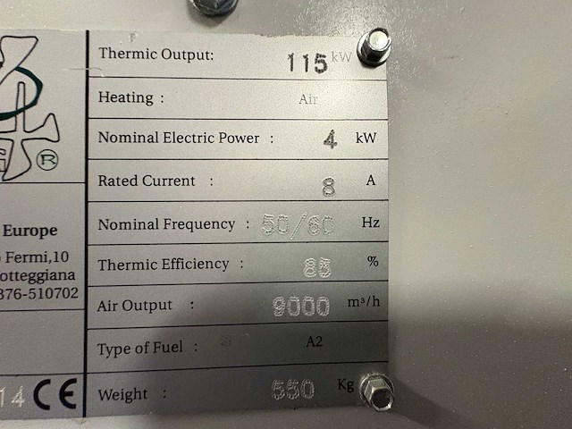 Bio 4 - central heating system - - afbeelding 9 van  9