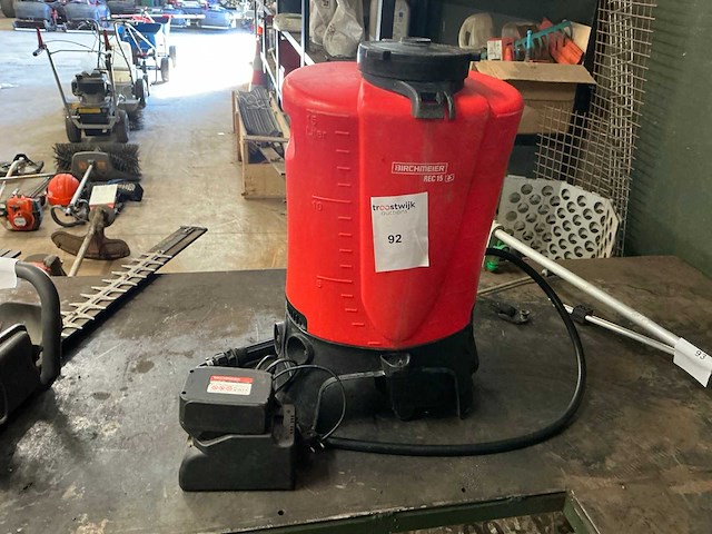 Birchmeier rec15 accu rugspuit - afbeelding 1 van  6