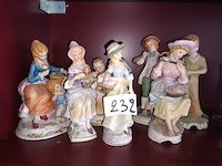 Biscuit beelden. 7 stuks - afbeelding 1 van  3