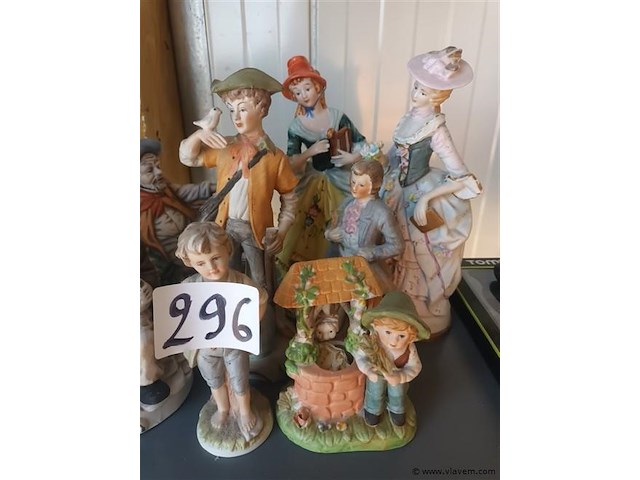 Biscuit beelden. 8 stuks - afbeelding 3 van  3