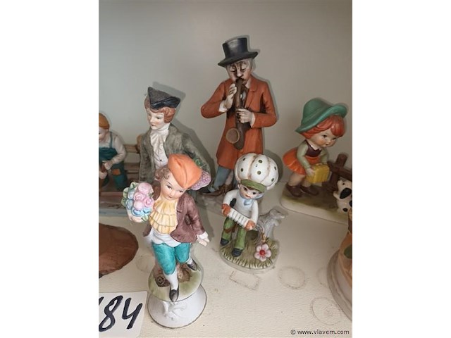 Biscuit beelden. 9 stuks - afbeelding 4 van  5