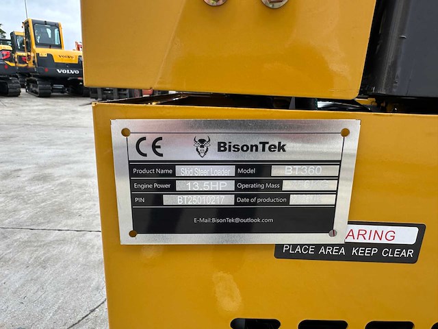 Bisontek - 2025 - bt360 - rupsschranklader - afbeelding 17 van  24