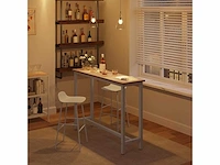 Bistro eettafel bartafel - metalen constructie en mdf blad